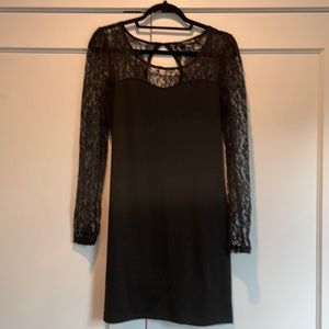 Black lace Forever 21 dress